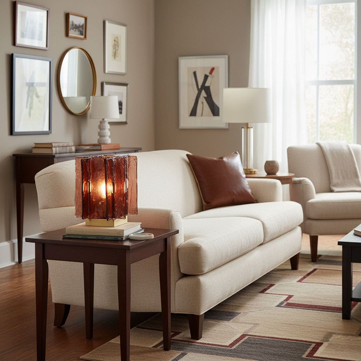 Avelor Glass Table Lamp