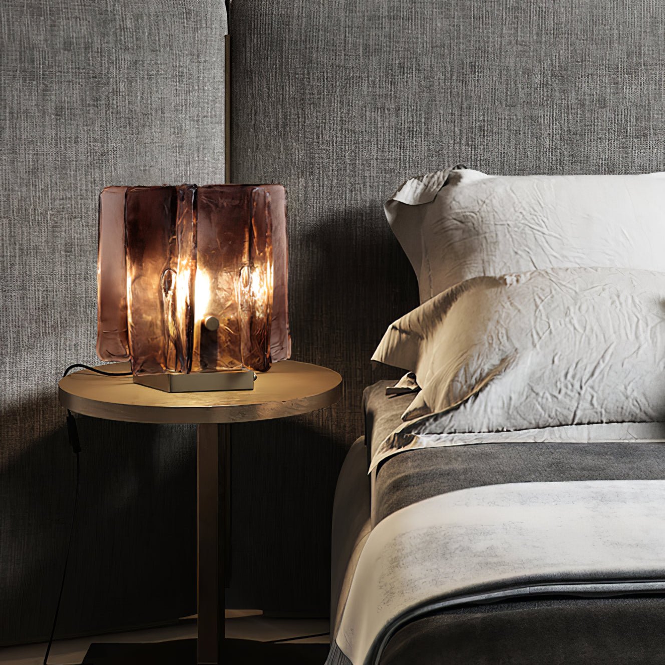 Avelor Glass Table Lamp