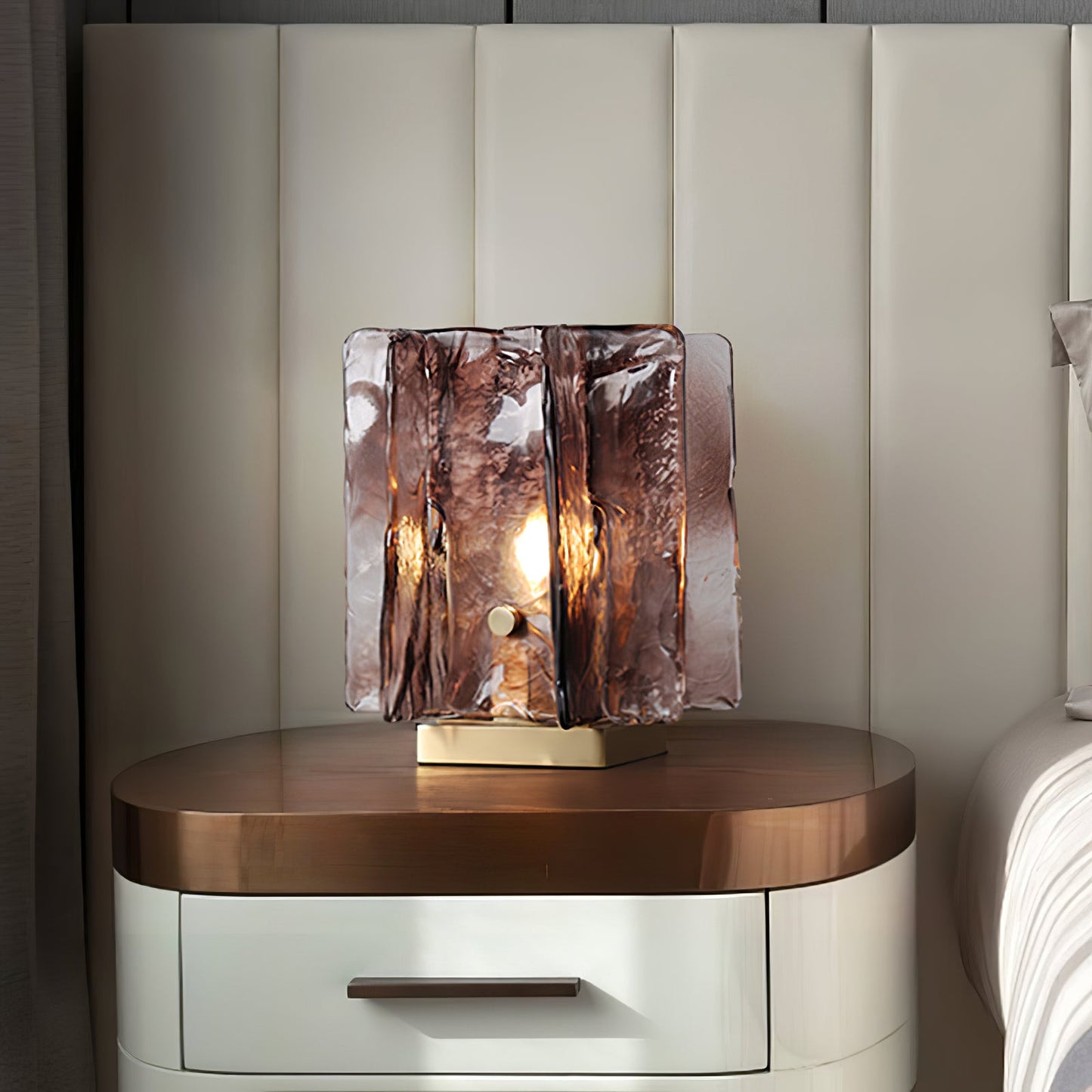 Avelor Glass Table Lamp