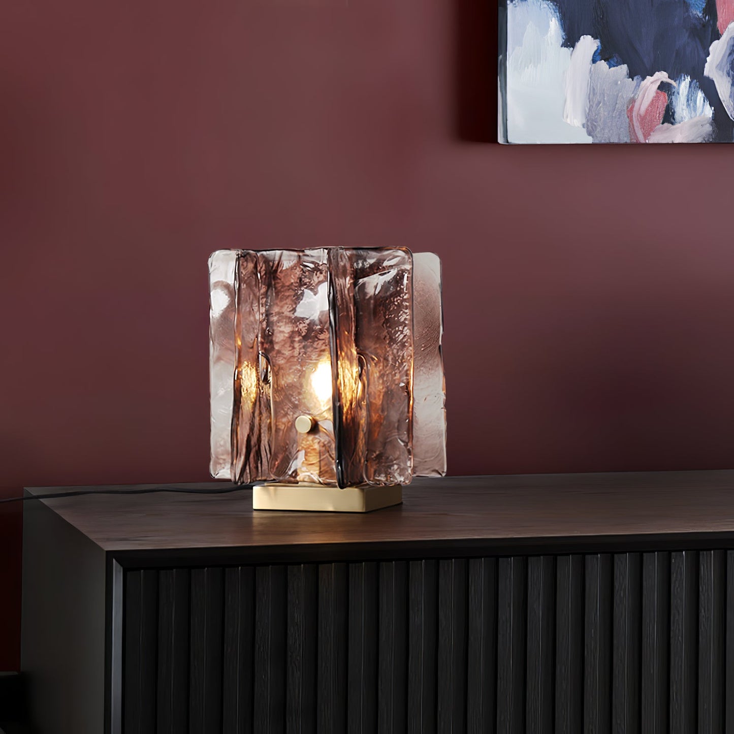 Avelor Glass Table Lamp