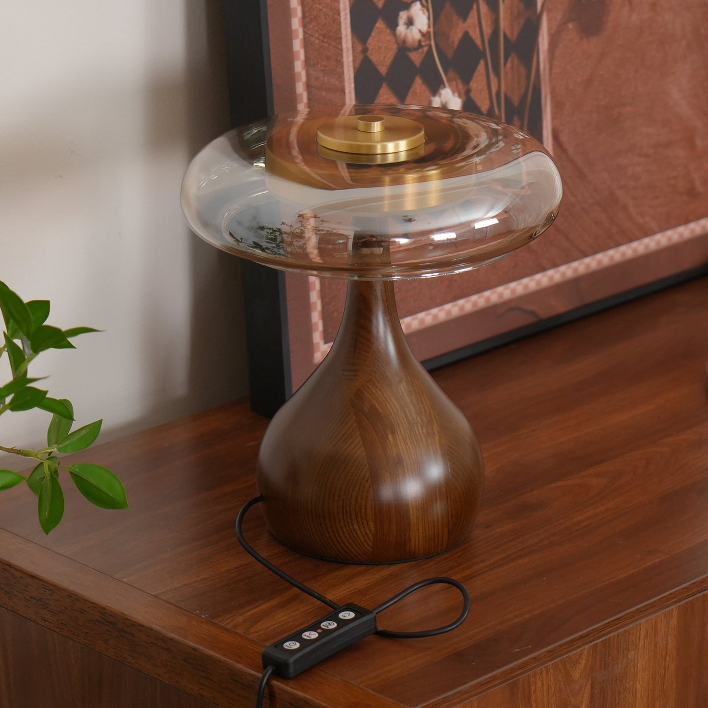 Velora Glass Table Lamp