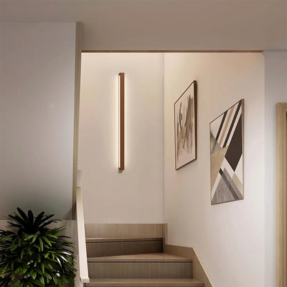 Selmora Linear Wood Wall Light