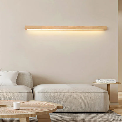 Selmora Linear Wood Wall Light