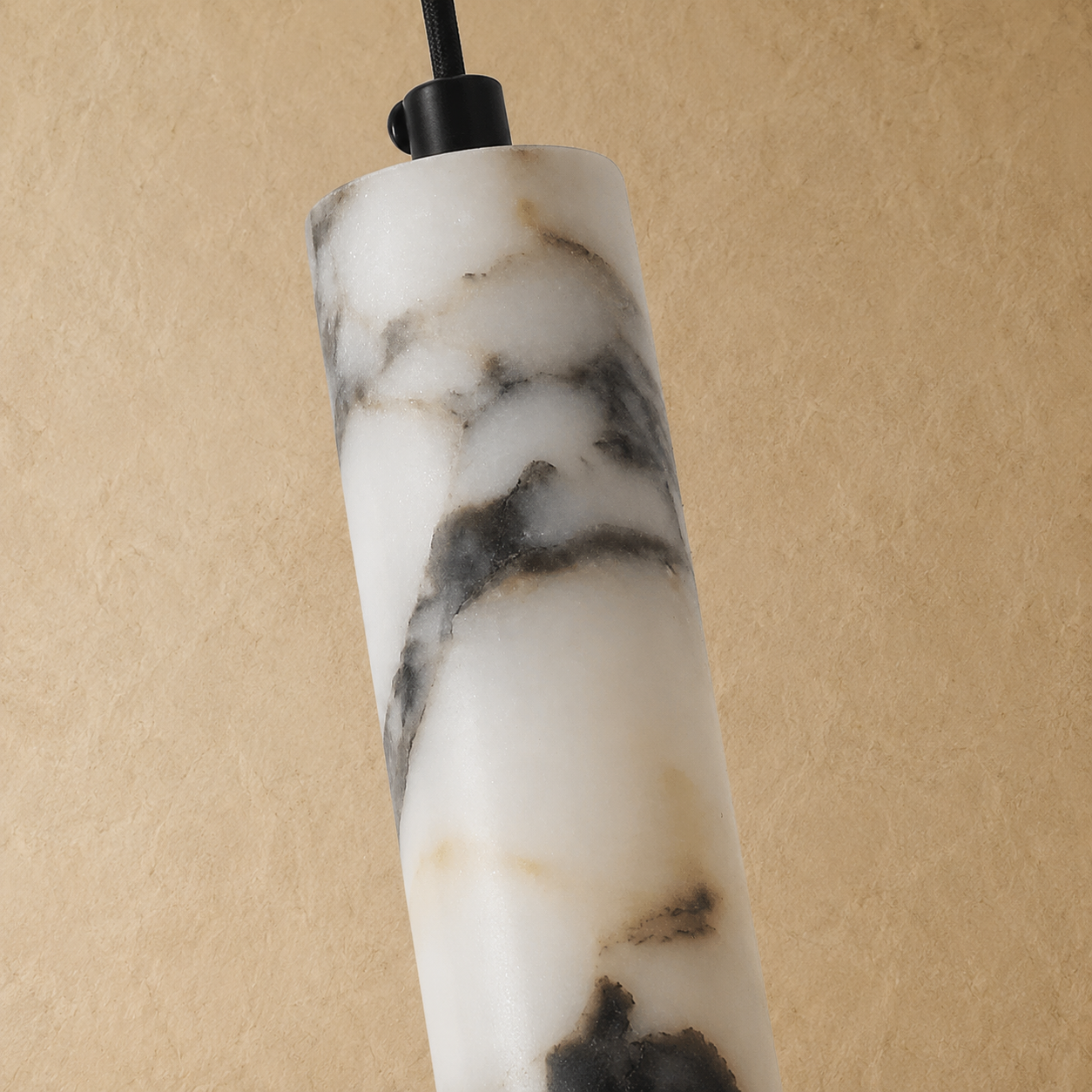 Arvix Marble Stone Cylinder Pendant Light