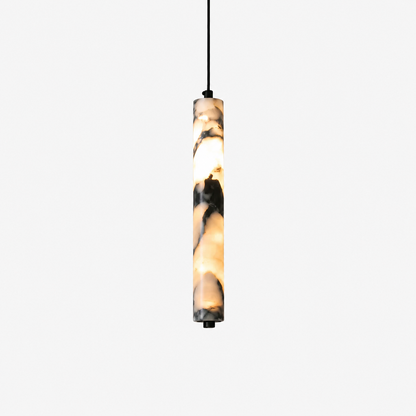 Arvix Marble Stone Cylinder Pendant Light