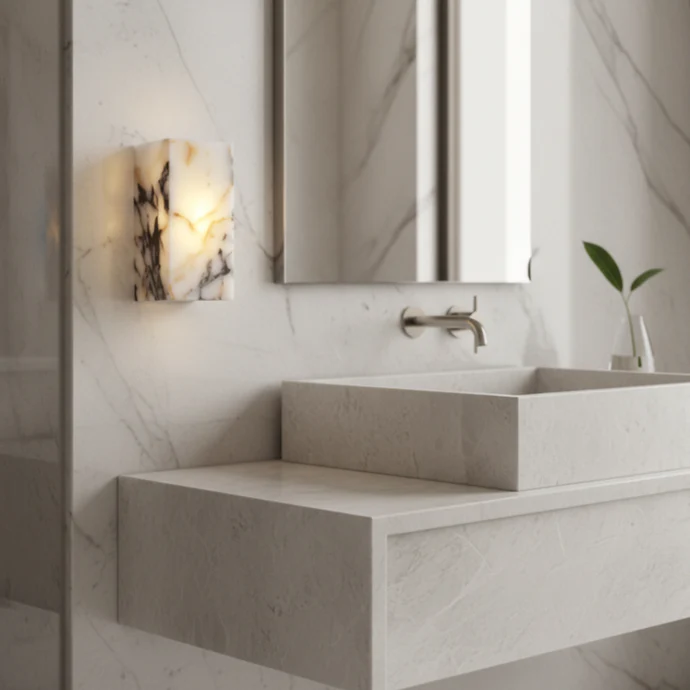 Arvix Marble Stone Wall Lamp Light