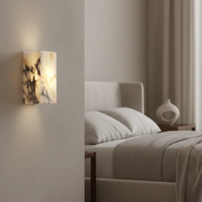 Arvix Marble Stone Wall Lamp Light