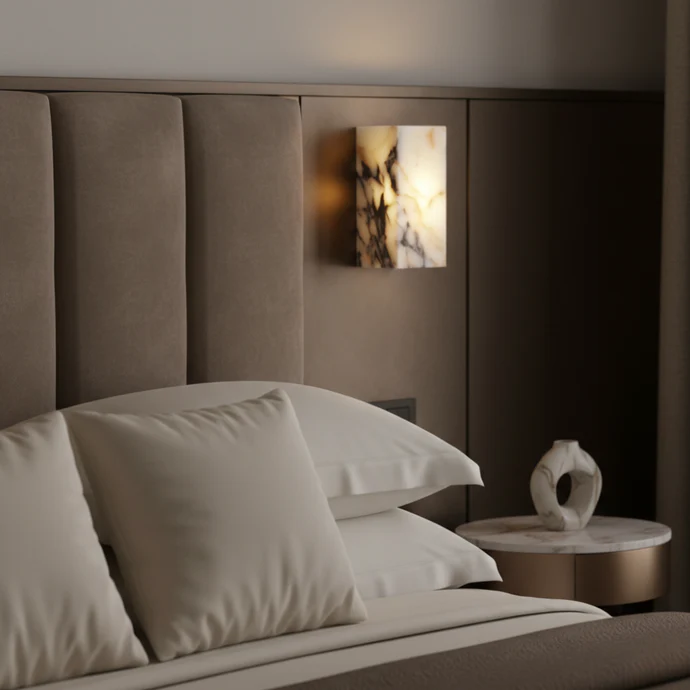Arvix Marble Stone Wall Lamp Light