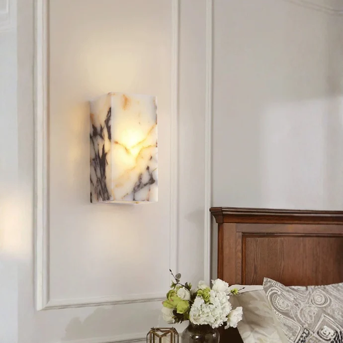 Arvix Marble Stone Wall Lamp Light
