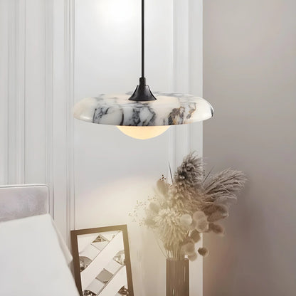Arvix Round Marble Pendant Light