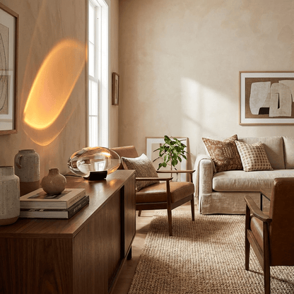 Atoms Glass Table Lamp