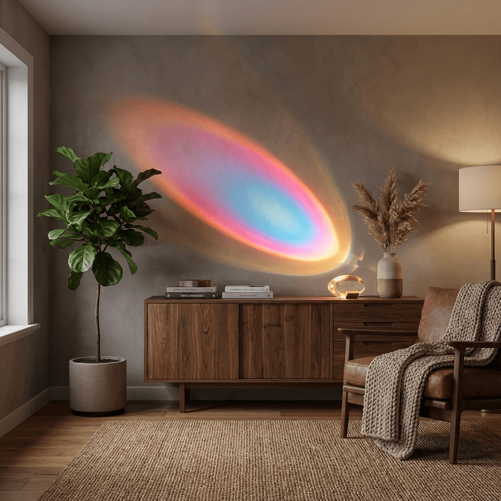Atoms Glass Table Lamp
