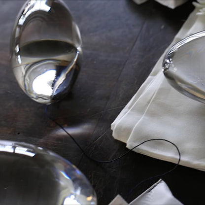 Atoms Glass Table Lamp