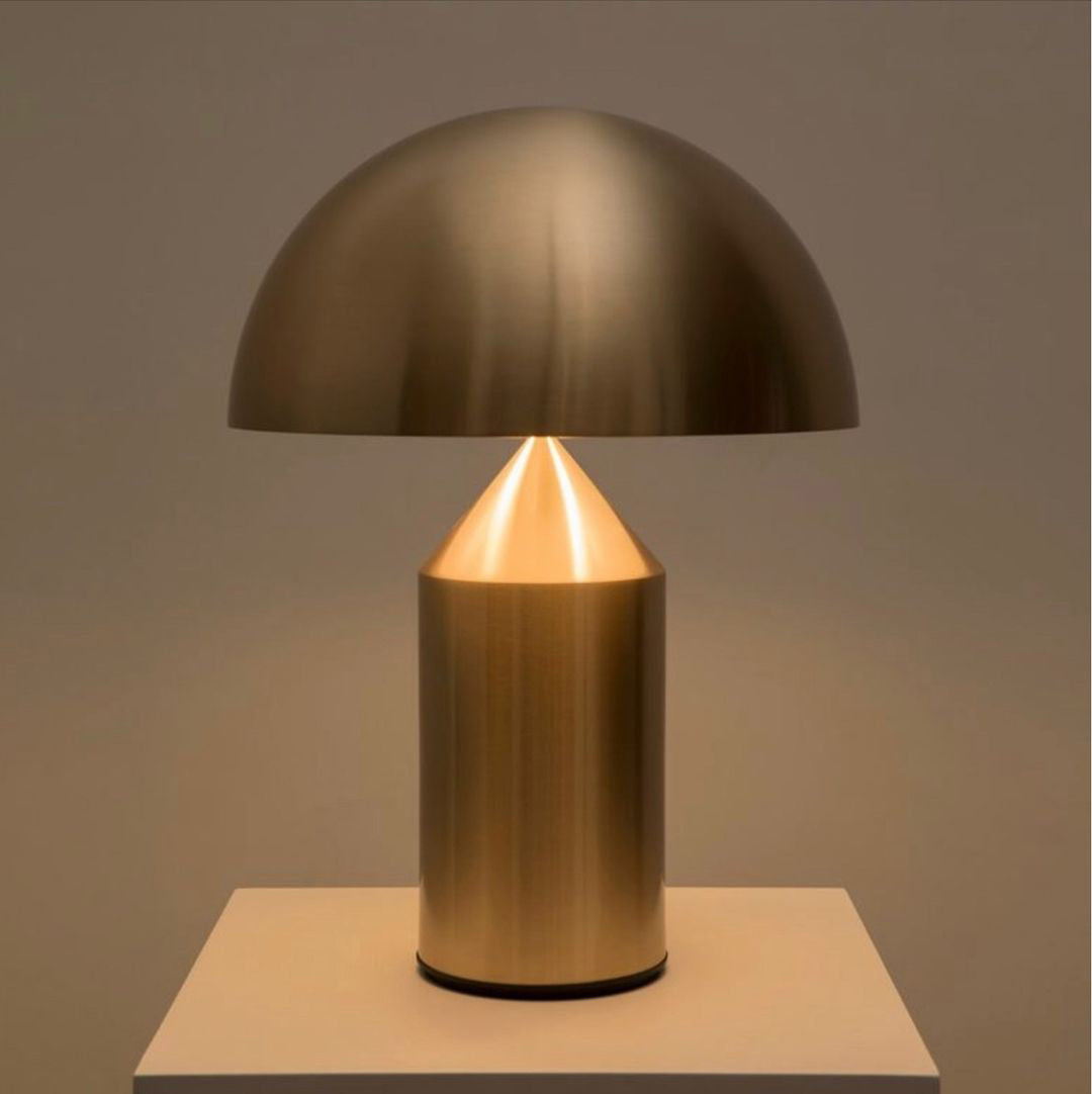 Coralie Geometric Metal Table Lamp
