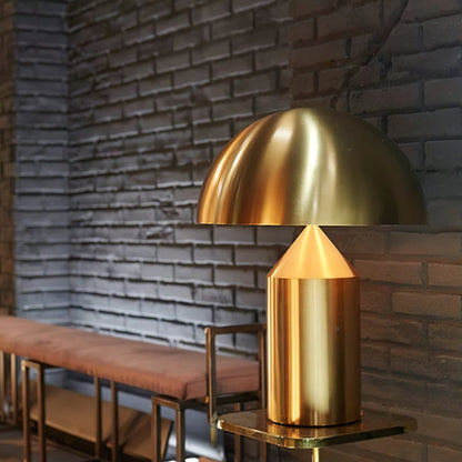Coralie Geometric Metal Table Lamp