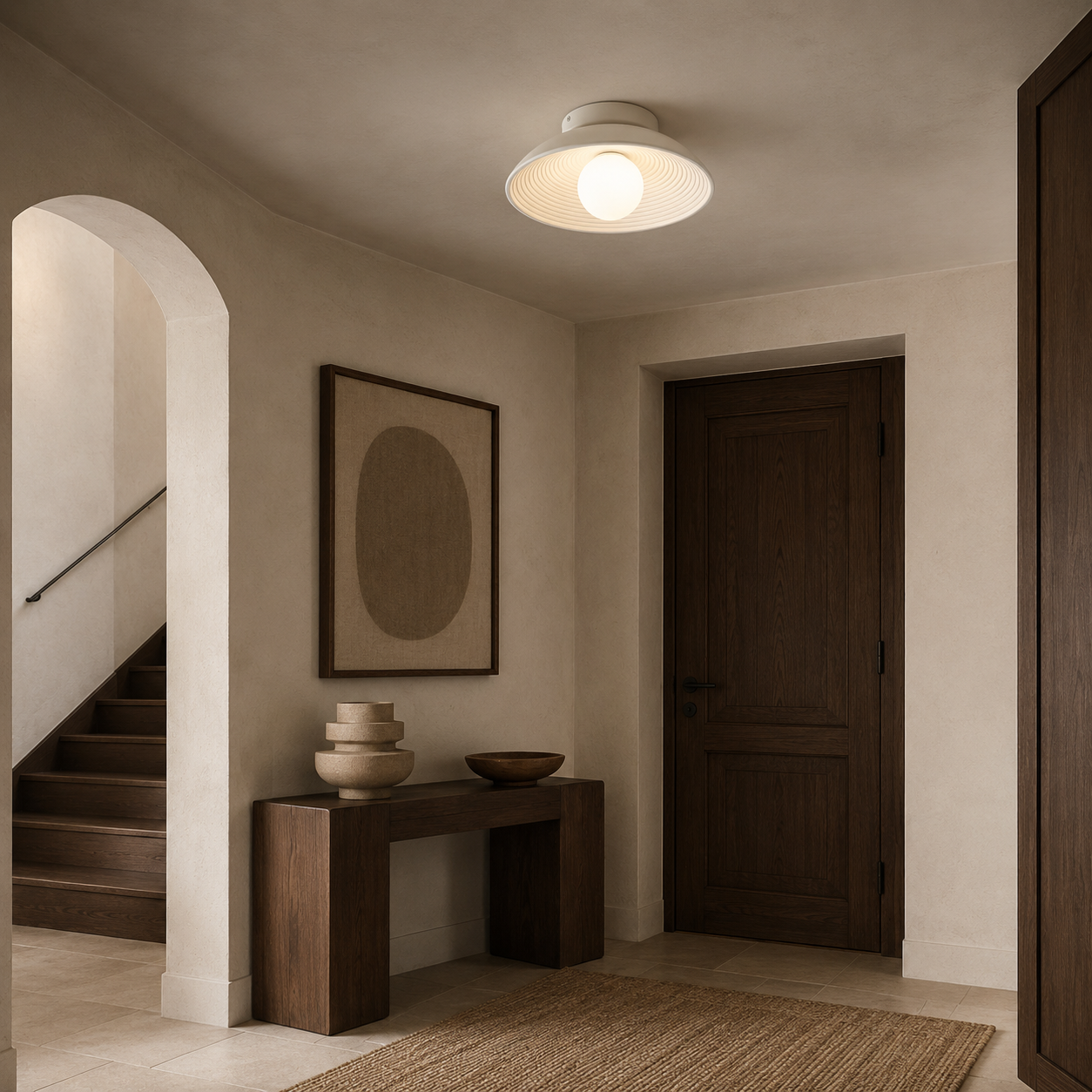 Aurel Flush Ceiling Light