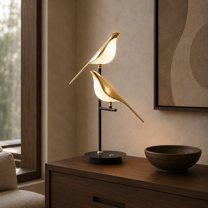 Aurelia Bird Perch Table Lamp