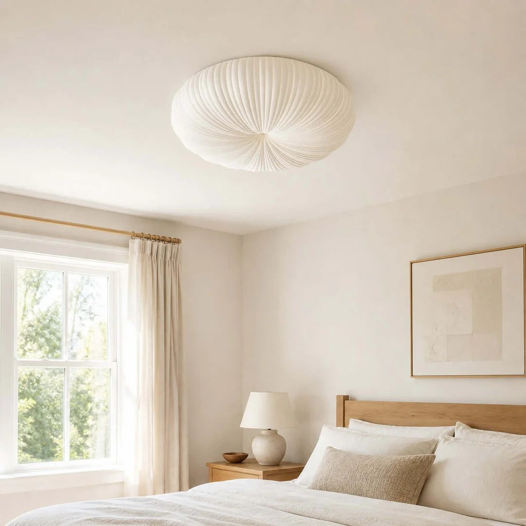 Aurelia Ribbed Shell Ceiling Light