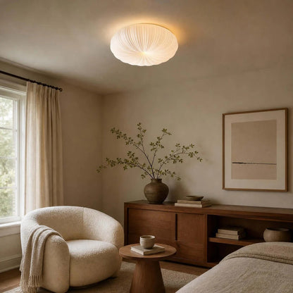 Aurelia Ribbed Shell Ceiling Light