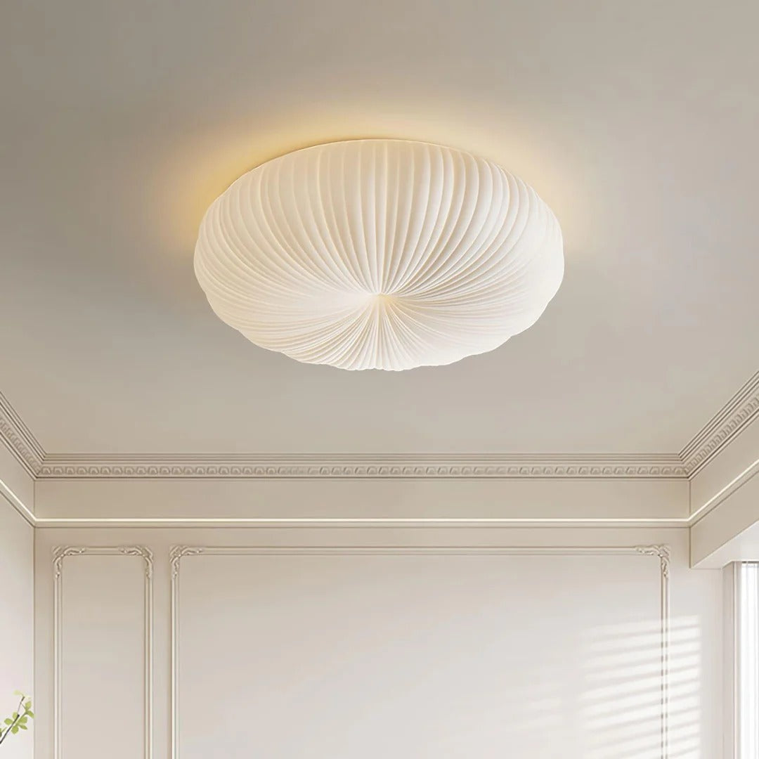 Aurelia Ribbed Shell Ceiling Light