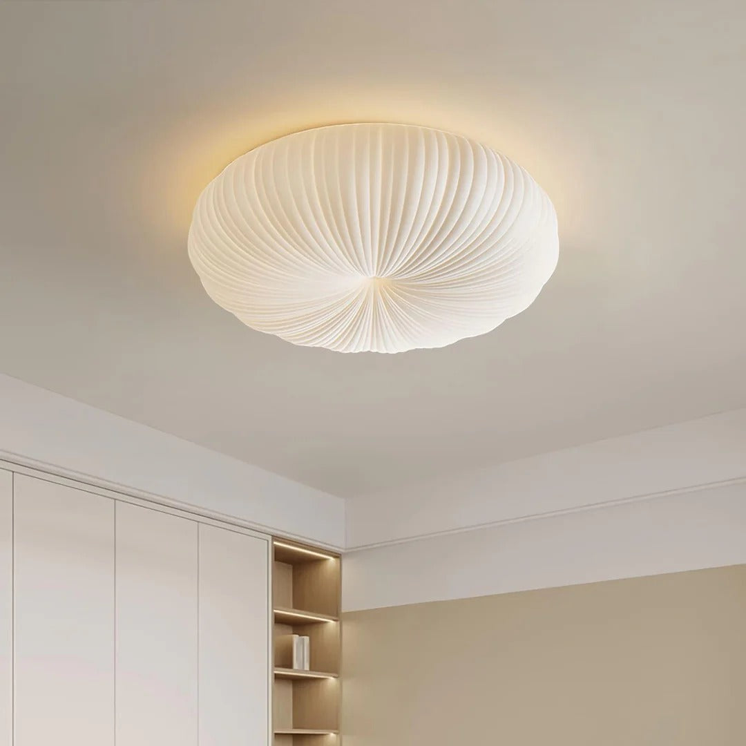 Aurelia Ribbed Shell Ceiling Light