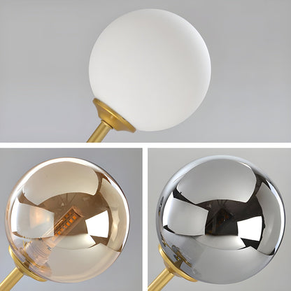 Velmora Glass Globe Chandelier