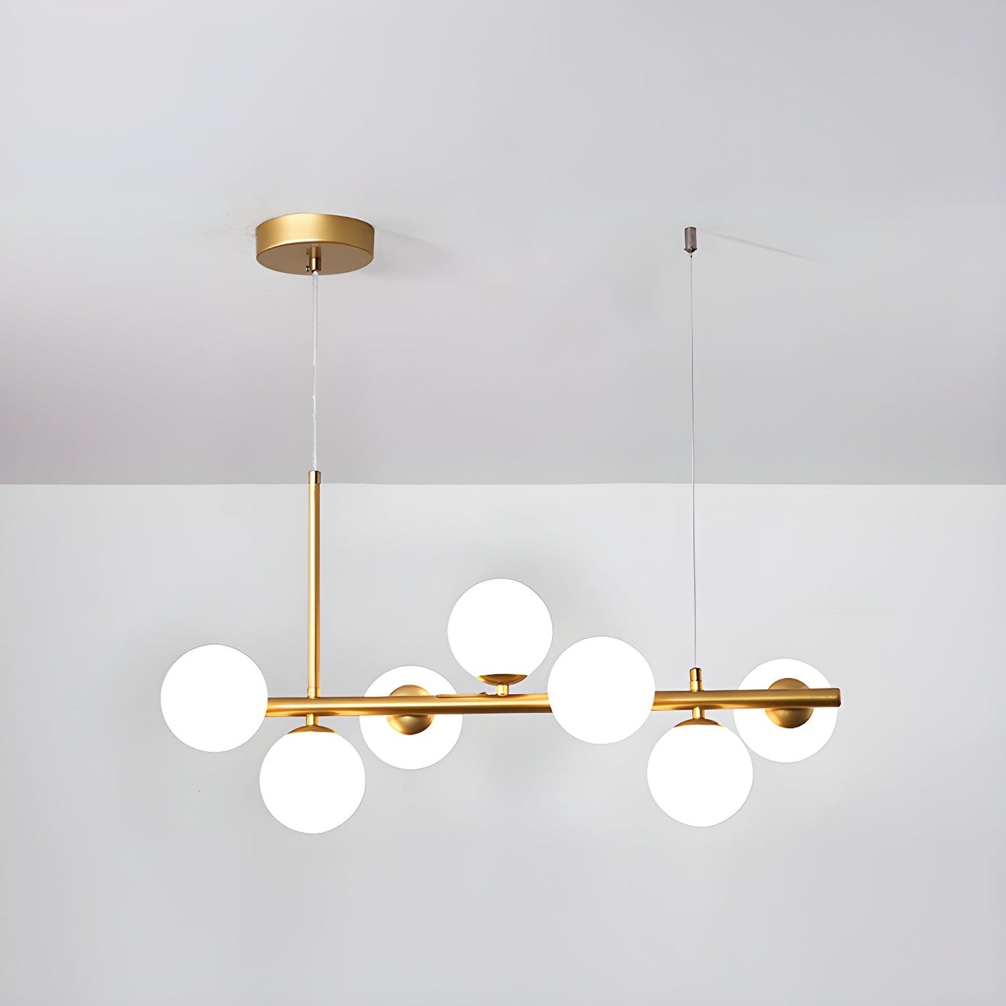 Velmora Glass Globe Chandelier
