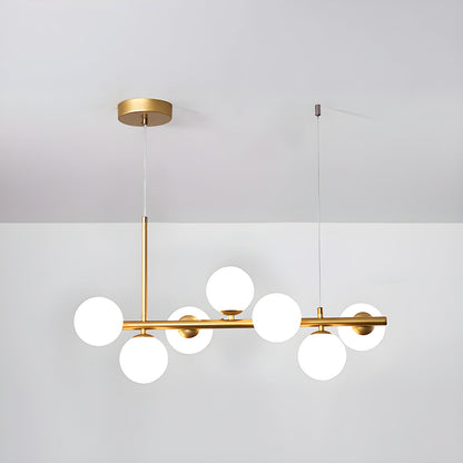 Velmora Glass Globe Chandelier