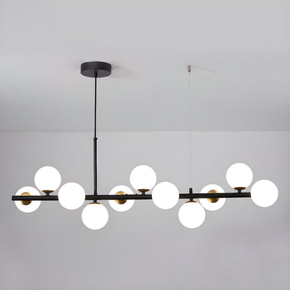 Velmora Glass Globe Chandelier
