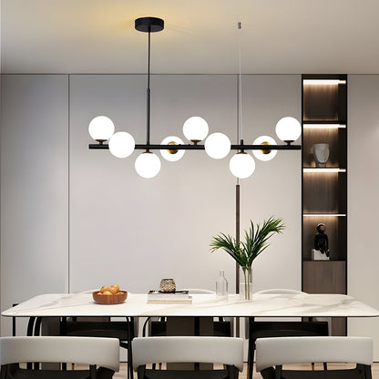 Velmora Glass Globe Chandelier