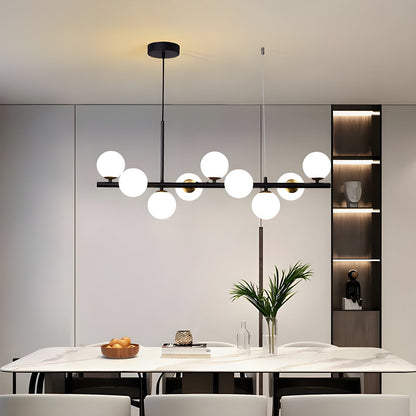 Velmora Glass Globe Chandelier