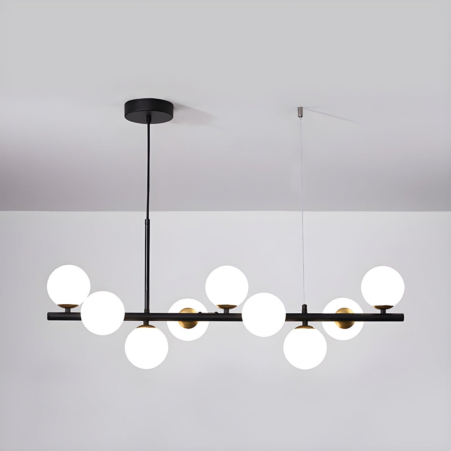 Velmora Glass Globe Chandelier