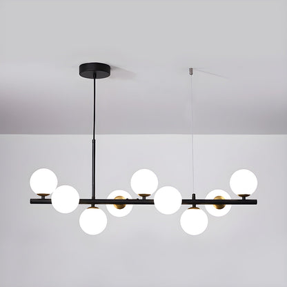Velmora Glass Globe Chandelier