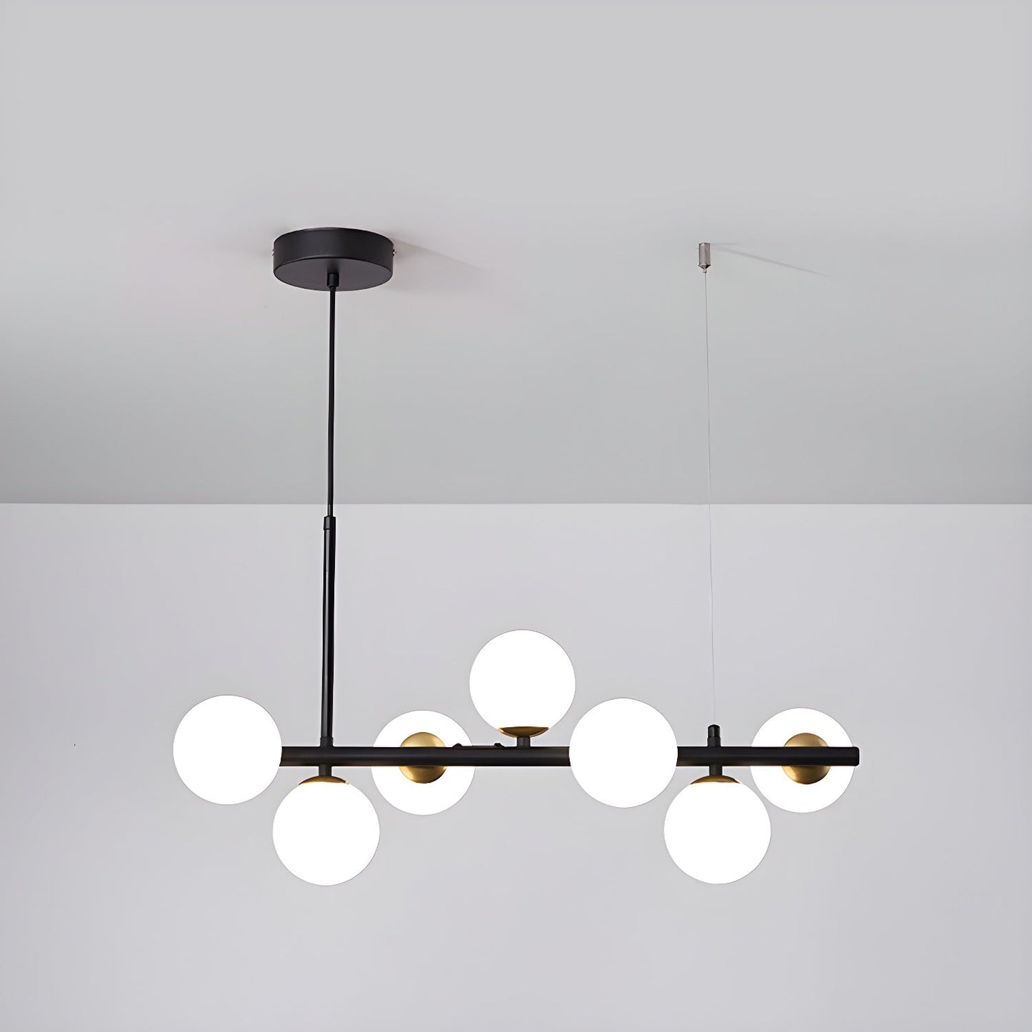 Velmora Glass Globe Chandelier