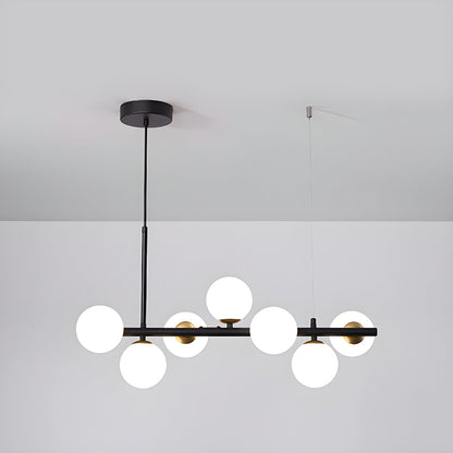Velmora Glass Globe Chandelier