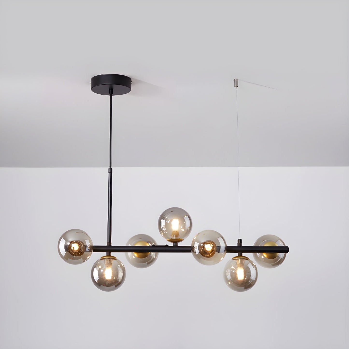 Velmora Glass Globe Chandelier