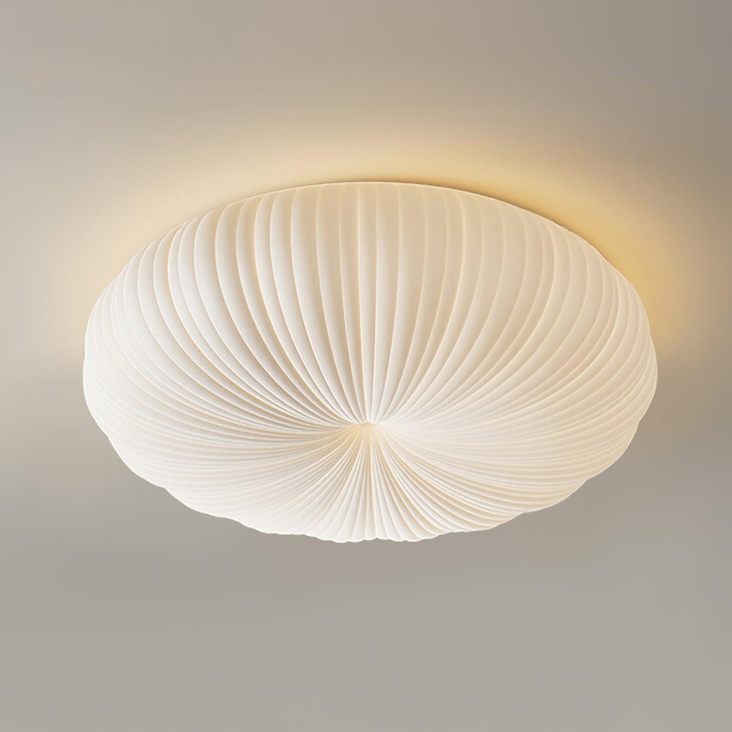 Aurelia Ribbed Shell Ceiling Light