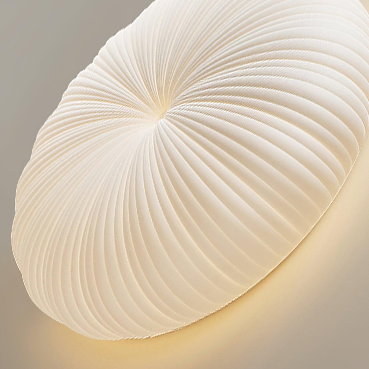 Aurelia Ribbed Shell Ceiling Light
