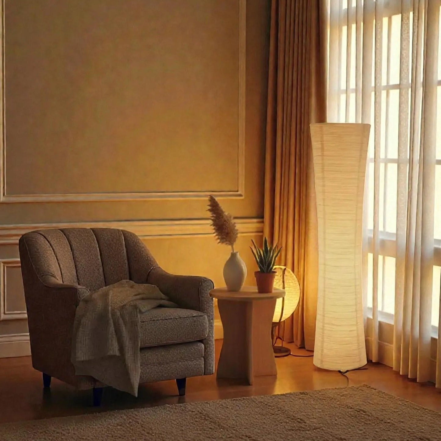 Noriko Paper Floor Lamp