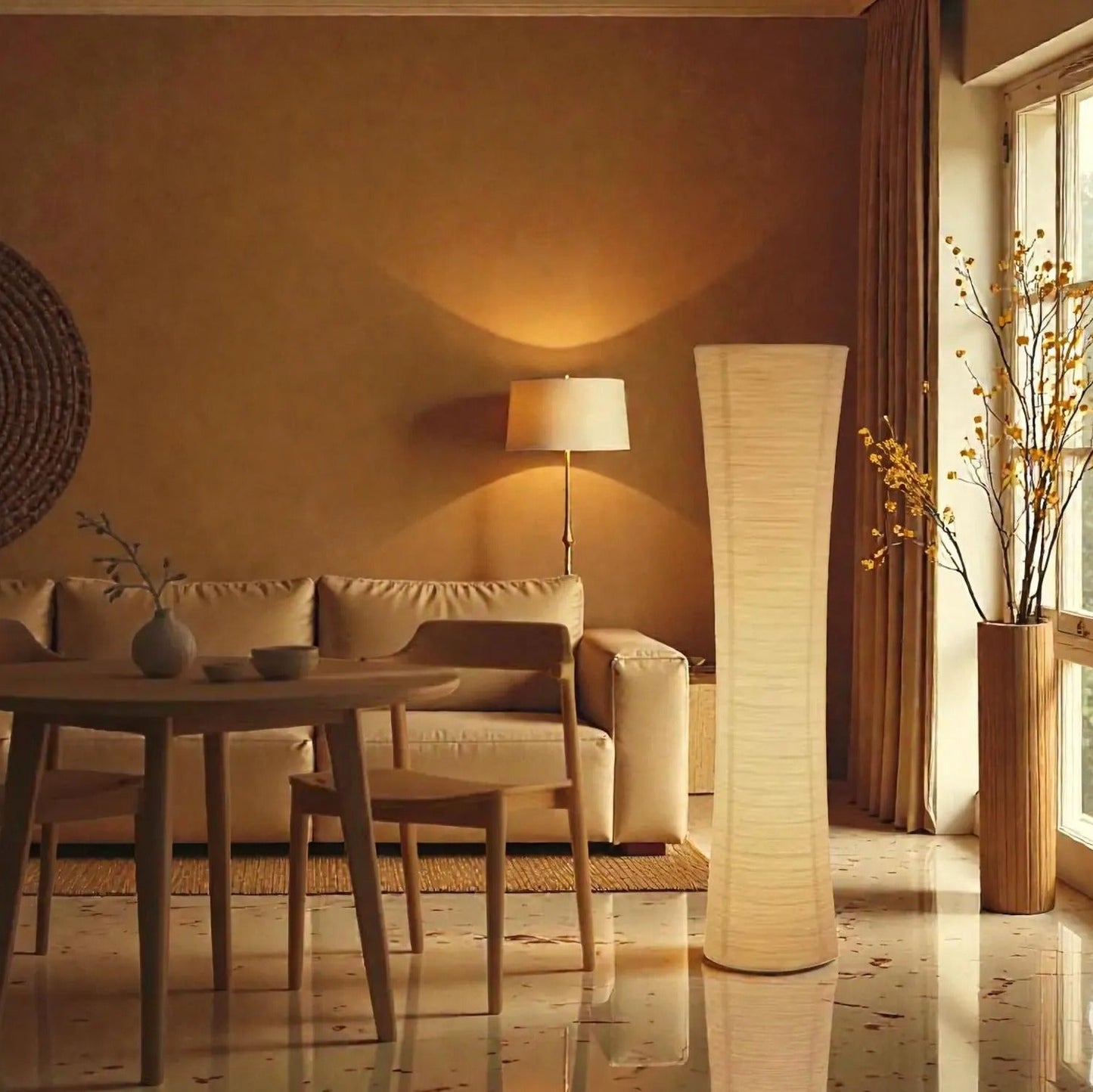 Noriko Paper Floor Lamp