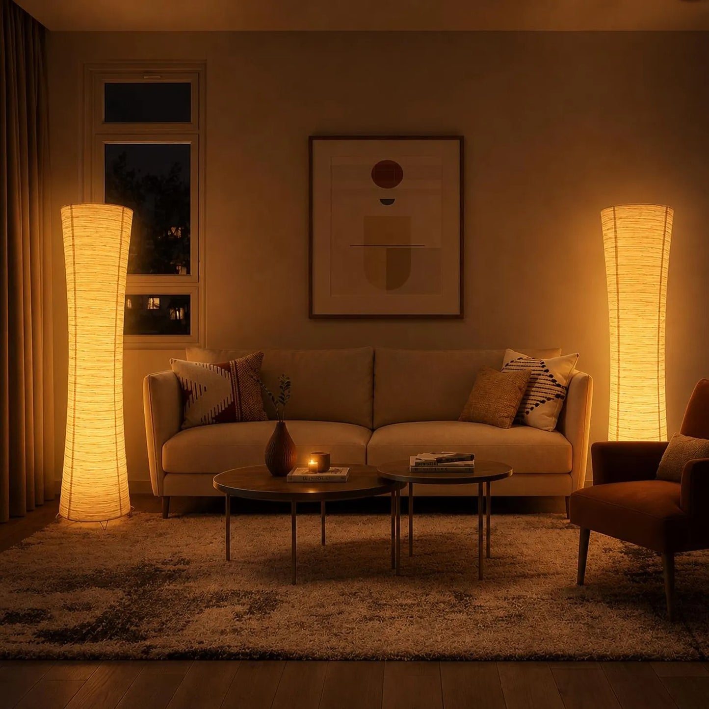 Noriko Paper Floor Lamp