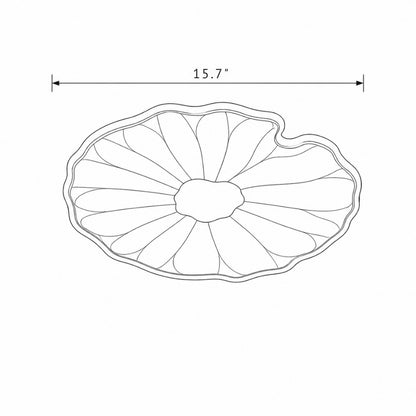 Avelisse Lotus Flush Ceiling Light