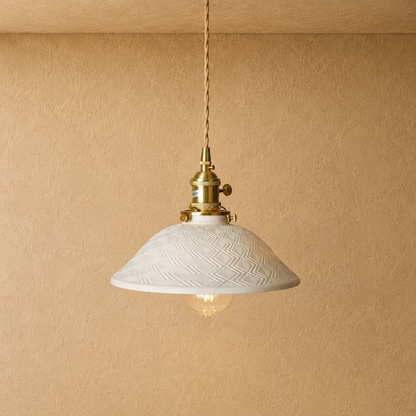 Avon Ceramic Glass Nordic Pendant Light
