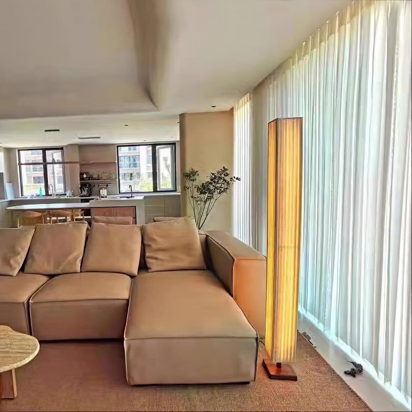 Varelle Fabric Floor Lamp