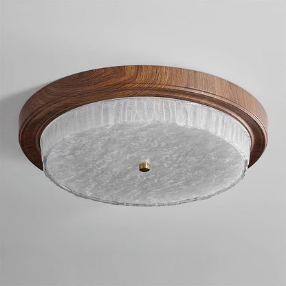 Evonne Ripple Glass Ceiling Light