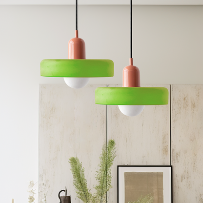 Roselle Bauhaus Glass Pendant Light