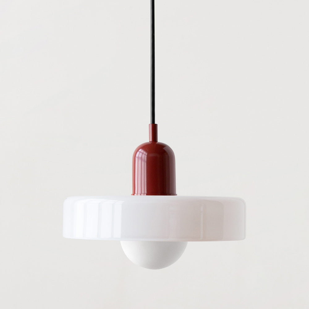 Roselle Bauhaus Glass Pendant Light