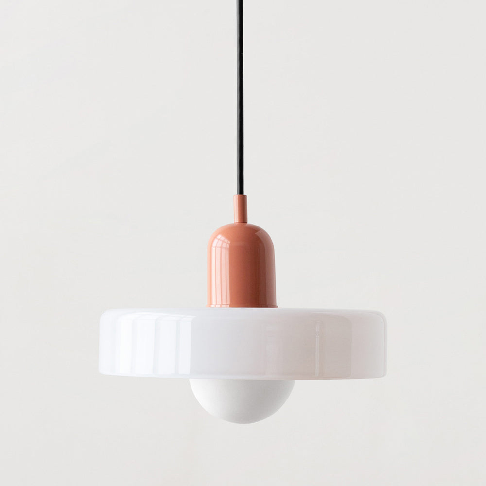 Roselle Bauhaus Glass Pendant Light