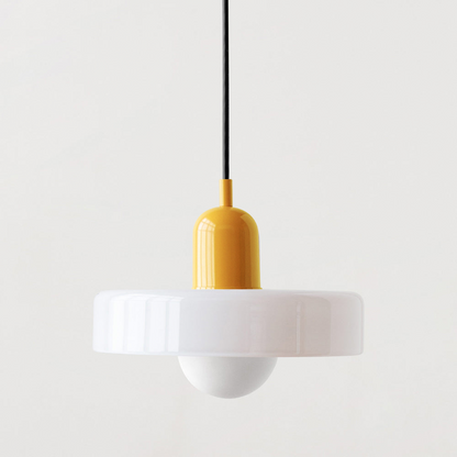 Roselle Bauhaus Glass Pendant Light