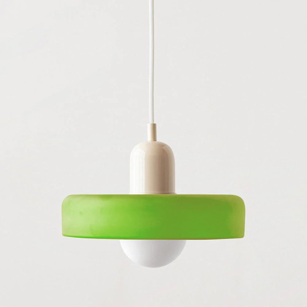 Roselle Bauhaus Glass Pendant Light